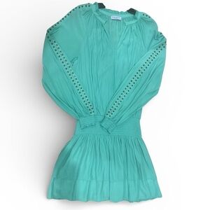 Ramy Brook Teal Mini Dress